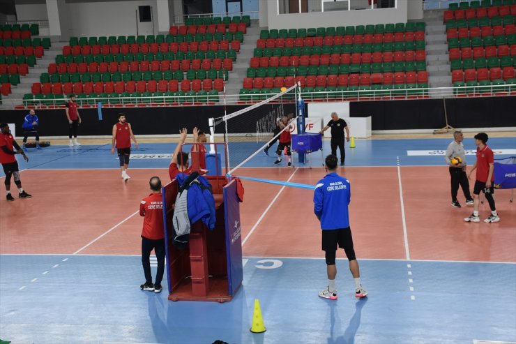 Cizre Belediyespor, Hatay Büyükşehir Belediyespor maçı hazırlıklarını tamamladı