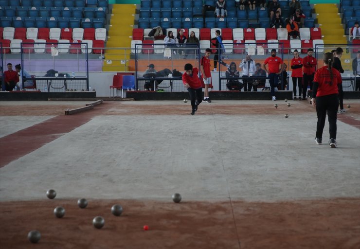 Türkiye Bocce 1. ve 2. Lig Volo etabı müsabakaları Mersin'de başladı