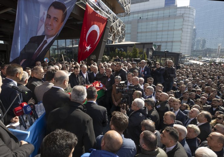 TÜRK-İŞ Genel Başkan Yardımcısı Kavlak için Türk Metal Sendikası'nda cenaze töreni düzenlendi