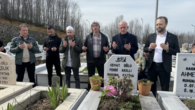 AA muhabiri Ferdi Akıllı, vefatının 3'üncü yılında dualarla anıldı