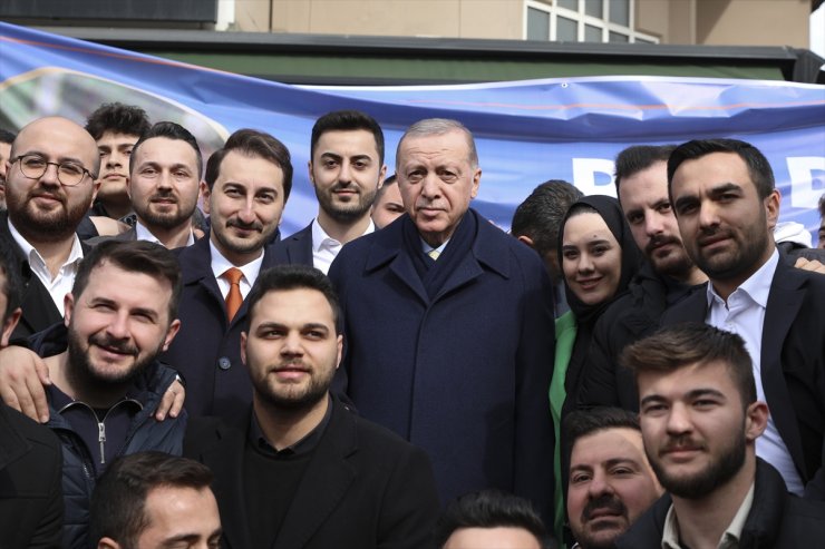 Cumhurbaşkanı Erdoğan'a sürpriz doğum günü kutlaması