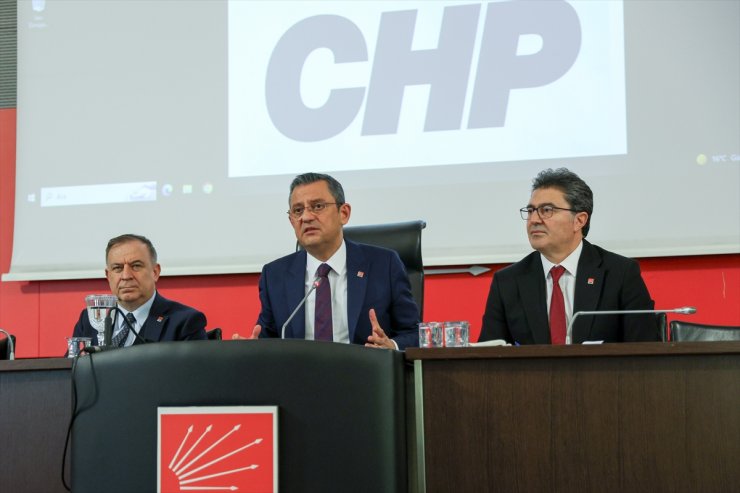 CHP İl Başkanları Toplantısı Genel Başkan Özgür Özel Başkanlığında yapıldı