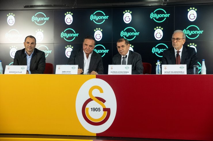 Galatasaray, Bilyoner ile sponsorluk anlaşması yaptı