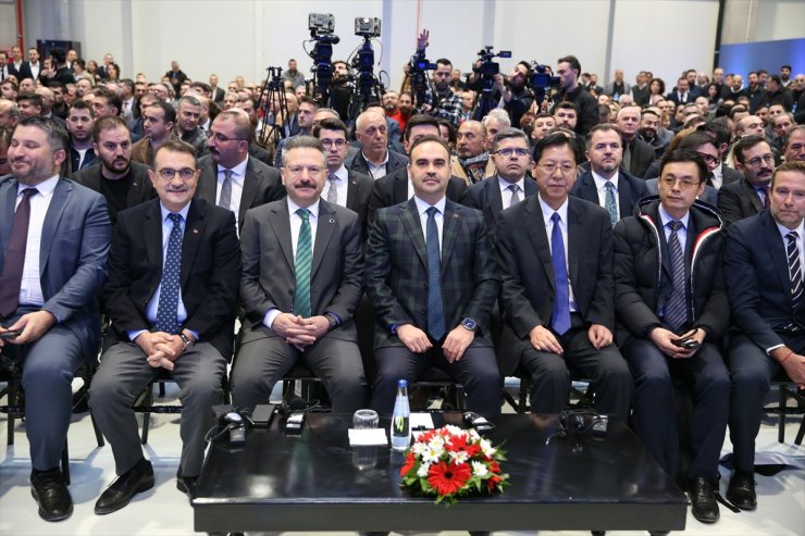 Sanayi ve Teknoloji Bakanı Kacır, Eskişehir'de fabrika açılışında konuştu: