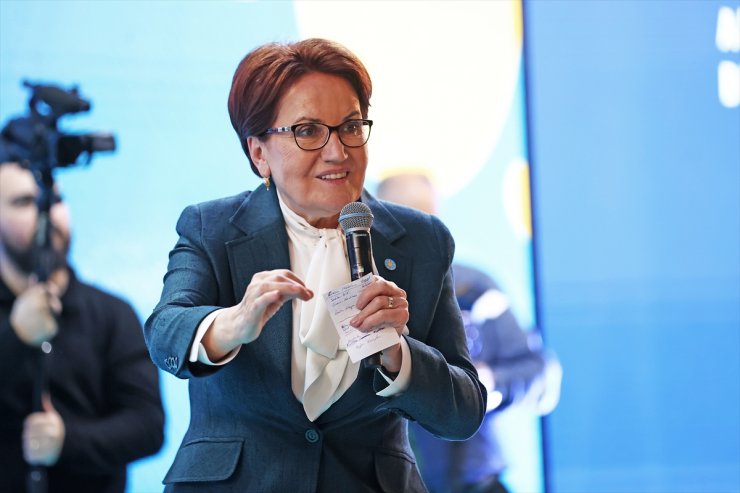 İYİ Parti Genel Başkanı Akşener, Adana'da konuştu: