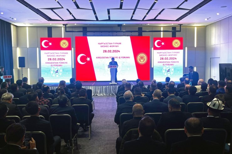 Kırgızistan-Türkiye İş Forumu Bişkek'te yapıldı