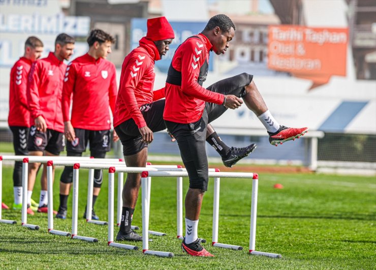 Samsunspor, Başakşehir maçının hazırlıklarını sürdürdü