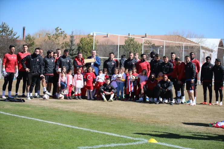 Sivasspor, Kasımpaşa maçı hazırlıklarını sürdürdü