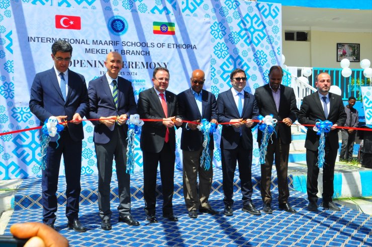 Türkiye Maarif Vakfı, Etiyopya'nın Tigray bölgesindeki okulun resmi açılışını yaptı