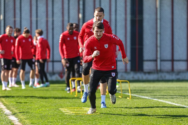 Samsunspor, Başakşehir maçının hazırlıklarına devam etti