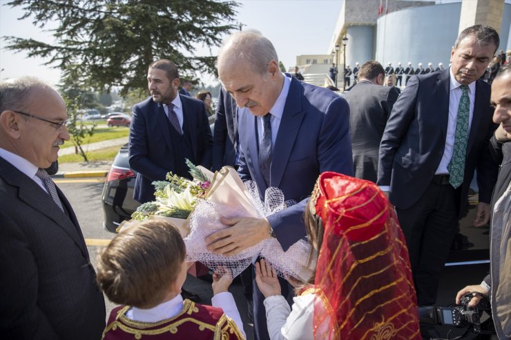 TBMM Başkanı Kurtulmuş, Sakarya'da Valiliği ve Büyükşehir Belediyesini ziyaret etti