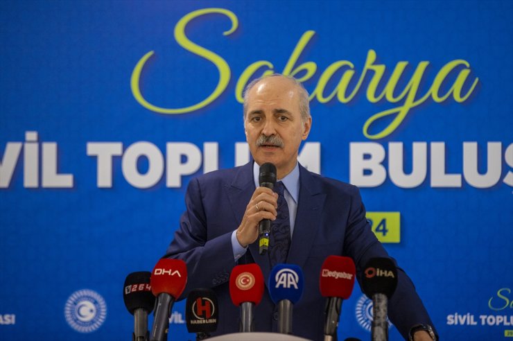 TBMM Başkanı Kurtulmuş, Sakarya'da "Sivil Toplum Buluşması"nda konuştu: