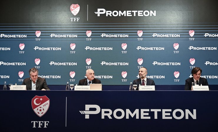 TFF ile Prometeon sponsorluk sözleşmesi imzaladı