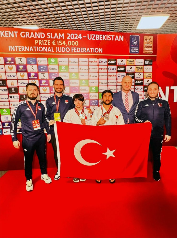 Milli judocular, Özbekistan'da 2 bronz madalya kazandı