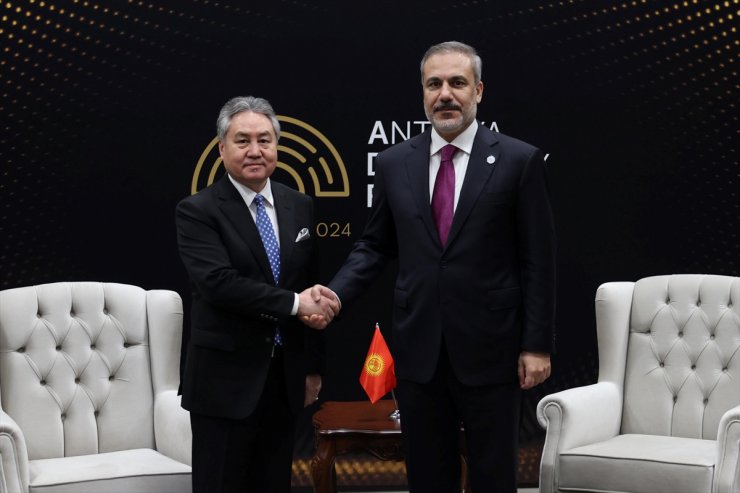 Dışişleri Bakanı Fidan, Antalya Diplomasi Forumu kapsamında ikili görüşmeler yaptı