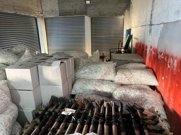 Adana'da 41 milyon 407 bin makaron ele geçirildi