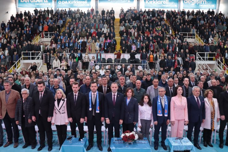 Cumhur İttifakı Kırklareli Belediye Başkan adayı Bulut, projelerini tanıttı
