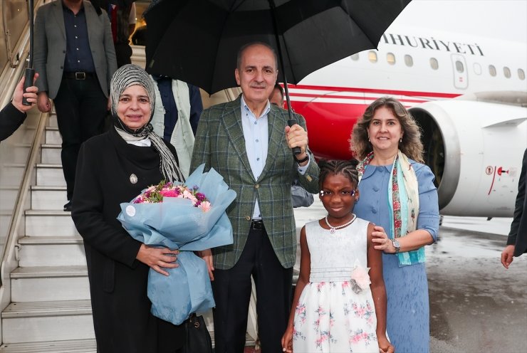 TBMM Başkanı Numan Kurtulmuş, Fildişi Sahili’ne geldi