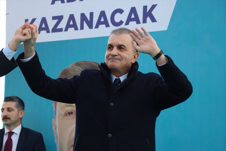 AK Parti Sözcüsü Ömer Çelik, Adana'da konuştu: