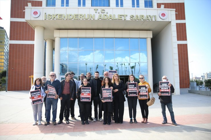 Hatay'da MCG Towers'ın depremde yıkılmasıyla ilgili 13 sanık hakim karşısında