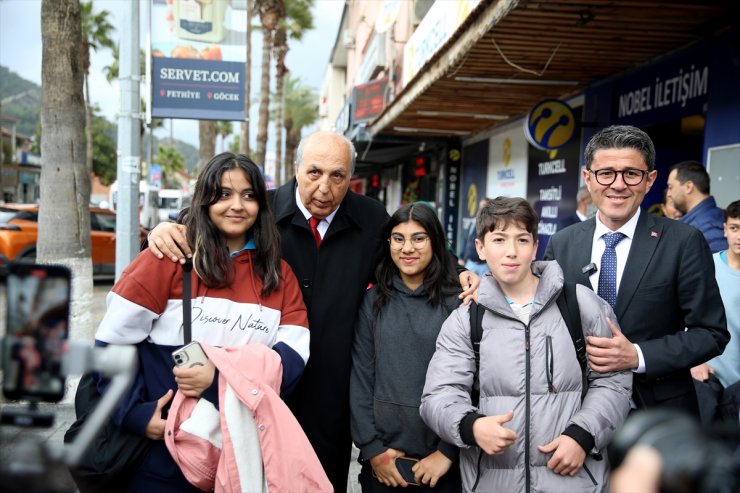 Muğla Büyükşehir Belediye Başkan adayı Ayaydın, Fethiye ziyaretinde konuştu: