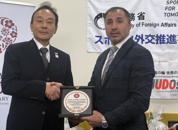 Kahramanmaraş'taki sporculara Japonya'dan judo kıyafeti desteği