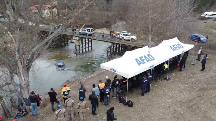 Karabük'te "Saha Uzantılı TAMP Deprem Tatbikatı" yapıldı