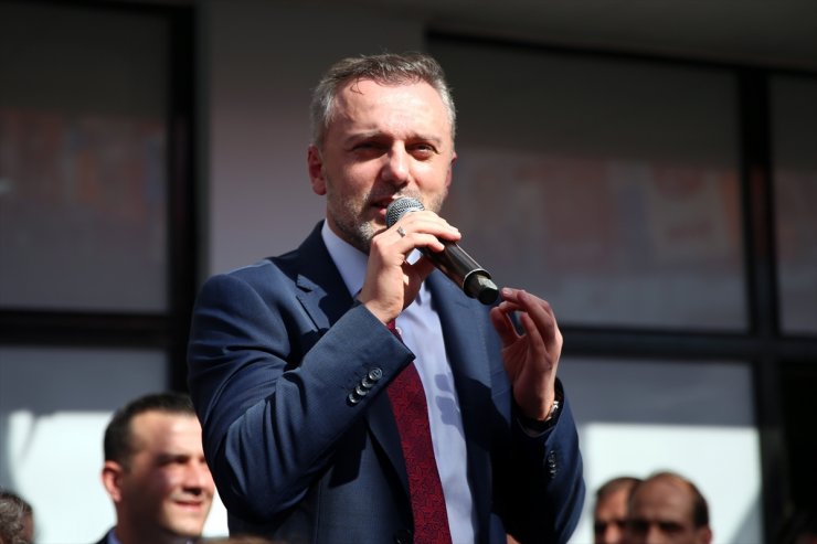 AK Parti'li Kandemir, Aydın'da Seçim İletişim Merkezi'nin açılışında konuştu: