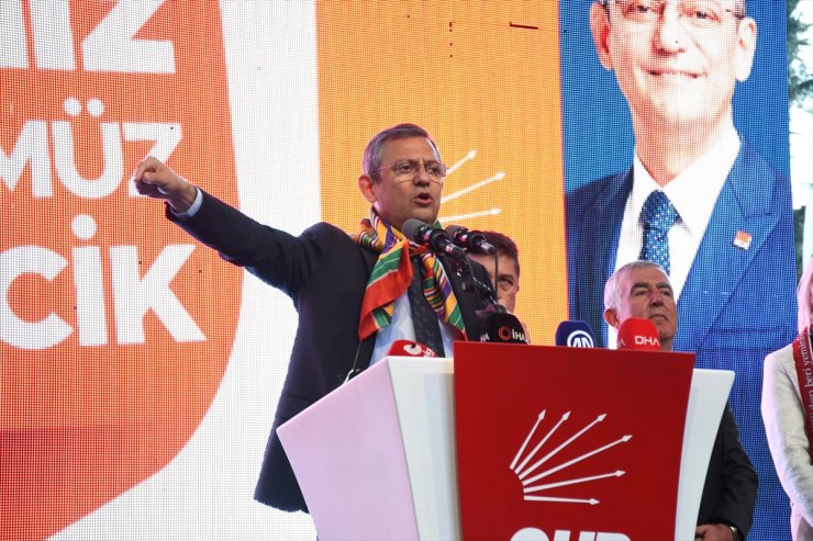 CHP Genel Başkanı Özel, partisinin Bilecik Halk Buluşması'nda konuştu: