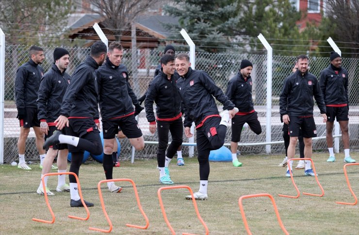 Sivasspor, Alanyaspor maçının hazırlıklarını sürdürdü
