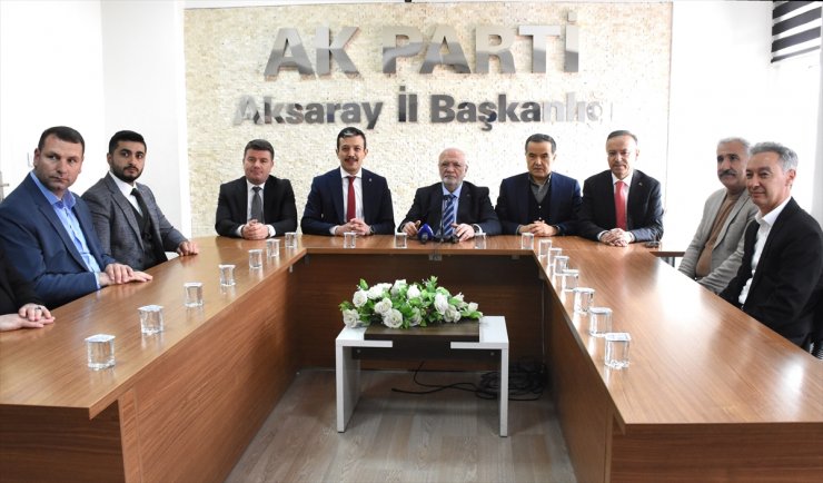 AK Parti Genel Başkanvekili Elitaş, Aksaray'da partililerle bir araya geldi: