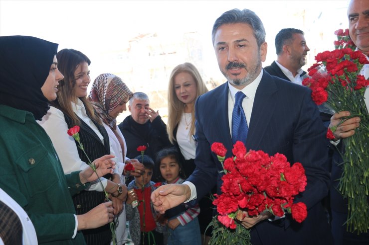 Çalışma ve Sosyal Güvenlik Bakan Yardımcısı Aydın, Kahta'yı ziyaret etti