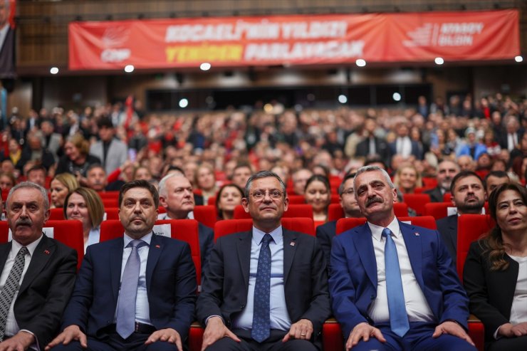 CHP Genel Başkanı Özel, Kocaeli'de proje tanıtım toplantısında konuştu: