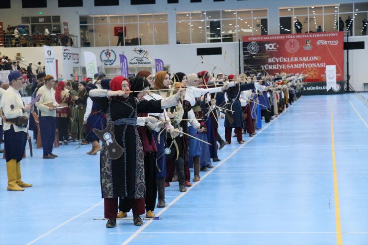 Geleneksel Türk Okçuluk Büyükler Türkiye Şampiyonası, Samsun'da başladı