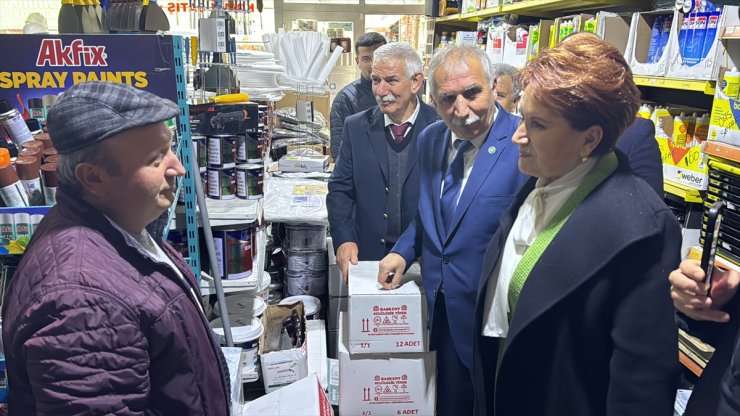 İYİ Parti Genel Başkanı Akşener, Karabük'te konuştu