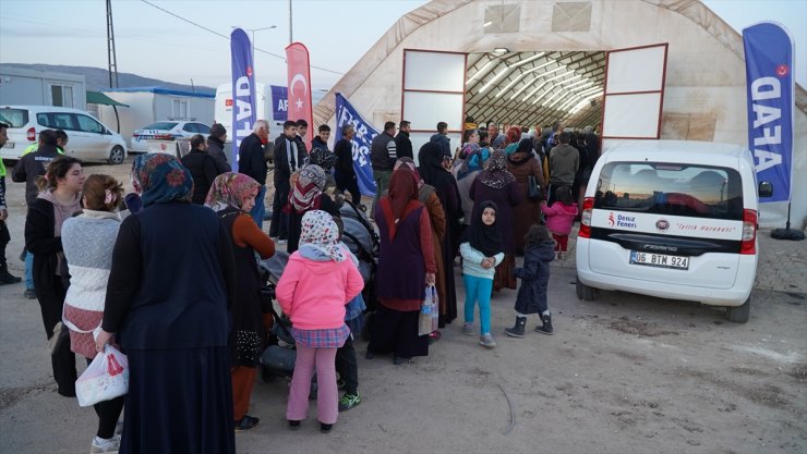 Kahramanmaraş merkezli depremlerin etkilediği Malatya ve Adıyaman'da ilk iftar