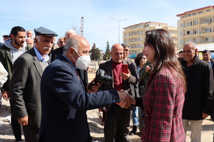 DEM Parti Eş Genel Başkanı Hatimoğulları, Adıyaman'da halk buluşmasına katıldı