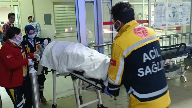 Adana'da otomobilin devrilmesi sonucu 2 kişi yaralandı