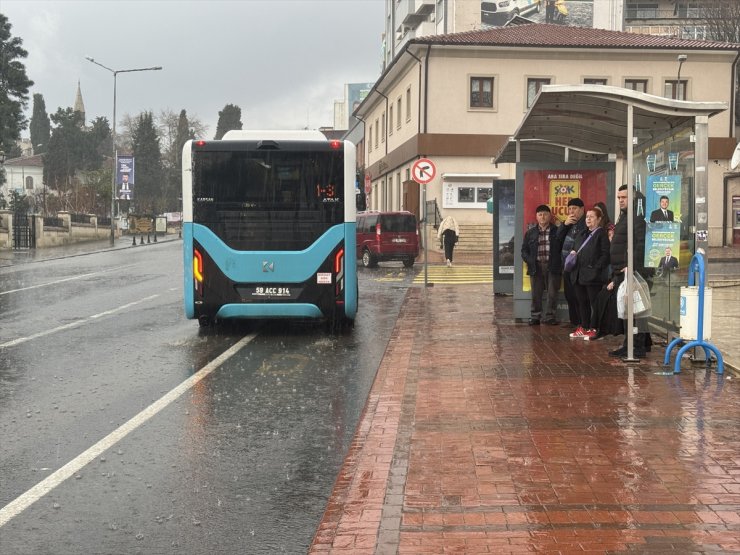 Edirne ve Tekirdağ'da sağanak