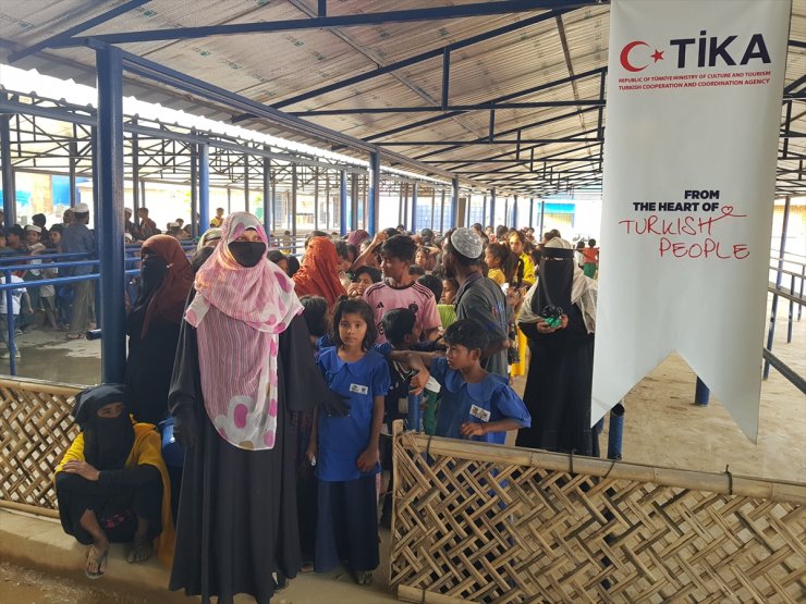 TİKA, Bangladeş'teki Arakanlı Müslüman mültecilere ramazan boyunca iftar verecek