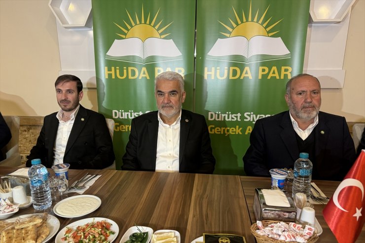 HÜDA PAR Genel Başkanı Yapıcıoğlu, Elazığ'da iftar programında konuştu: