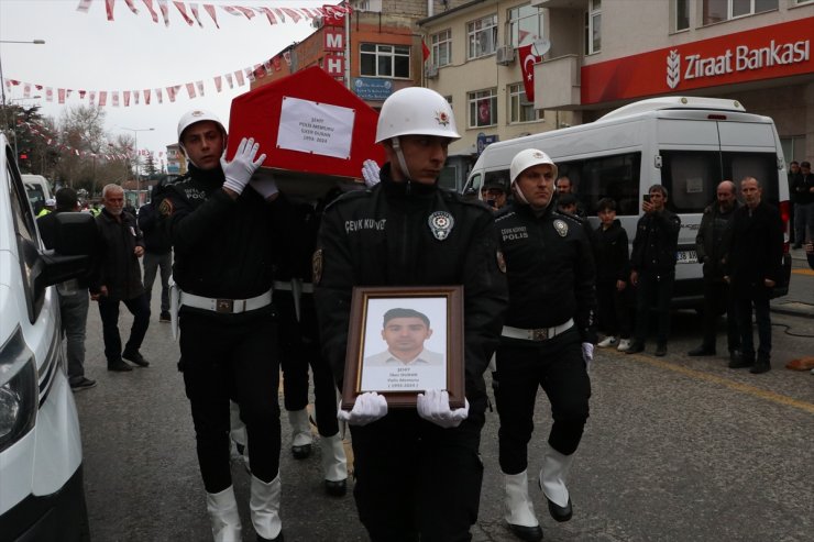 Şırnak'ta trafik kazasında şehit olan polis memurunun cenazesi Kayseri'de defnedildi