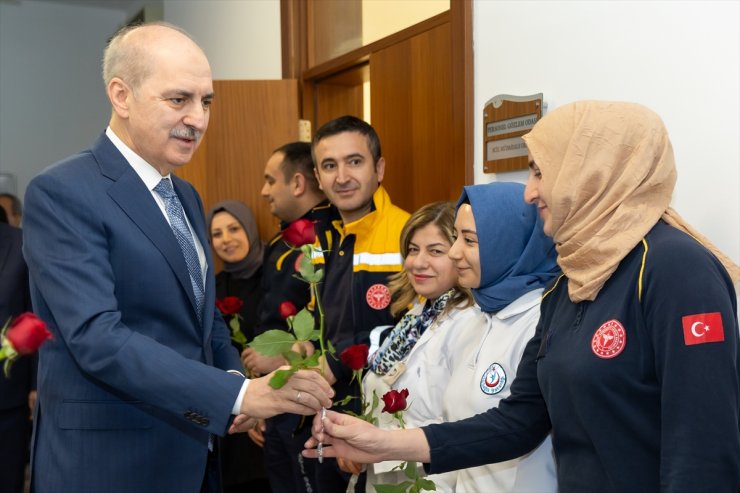 TBMM Başkanı Numan Kurtulmuş, 14 Mart Tıp Bayramı'nı kutladı