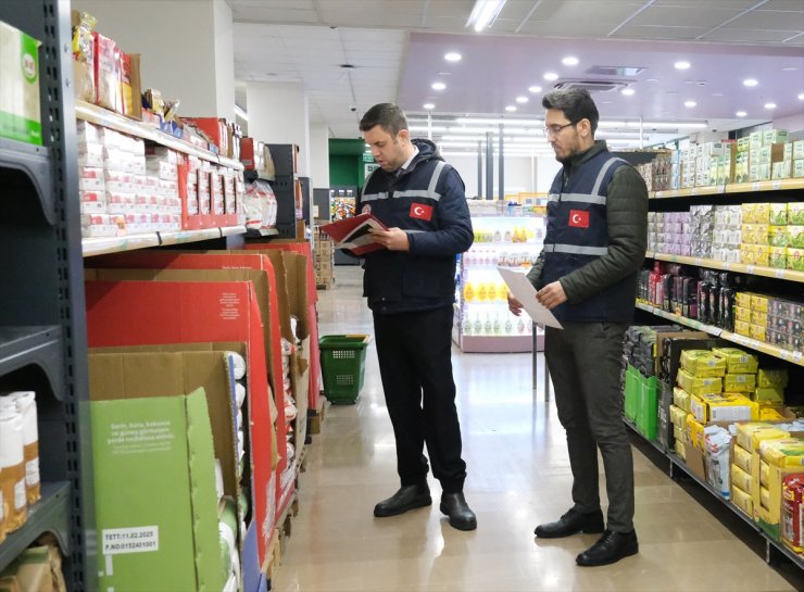 Trakya'da zincir marketlerde fiyat ve etiket denetimi yapıldı