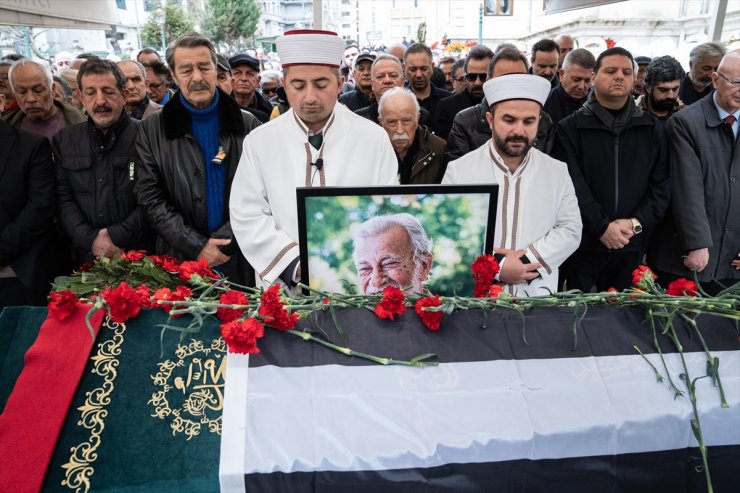 Yapımcı Arif Keskiner son yolculuğuna uğurlandı