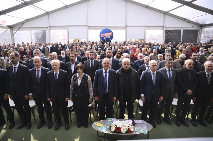 Bakan Özhaseki, Yeşil Fatih Projeleri tanıtım etkinliğinde konuştu: