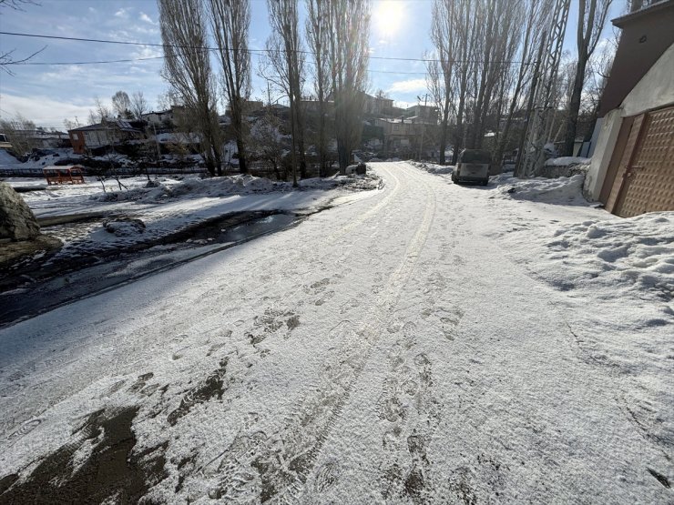 Erzurum, Ardahan ve Kars'ta kar yağışı ve soğuk hava etkili oluyor