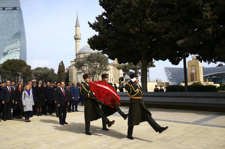 Azerbaycan'da Çanakkale Deniz Zaferi'nin 109. yıl dönümü dolayısıyla tören düzenlendi