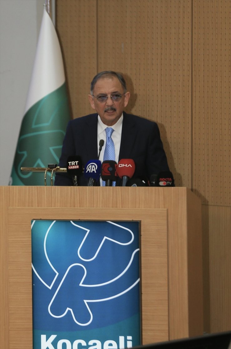 Çevre, Şehircilik ve İklim Değişikliği Bakanı Özhaseki'den kentsel dönüşüm vurgusu: