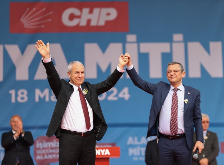 CHP Genel Başkanı Özel, "Alanya Mitingi"nde konuştu: